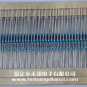 1/4W金屬膜 5% 銅腳 全系列