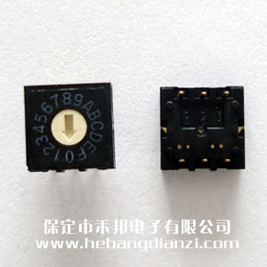 編碼開關(guān)0-F 直插