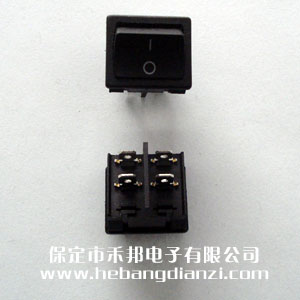 KCD5-201船型開(kāi)關(guān) 黑色