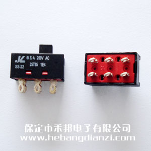 撥動(dòng)開(kāi)關(guān)2202 圓腳