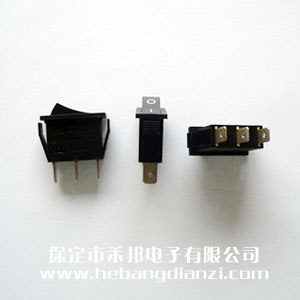 優(yōu)質(zhì) KCD3-102船型開(kāi)關(guān) 黑色