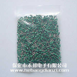 VE管型端子 E0508 內(nèi)孔徑1.0 綠色