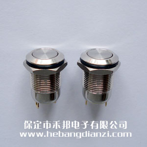 防水穿透式金屬按鈕 無鎖