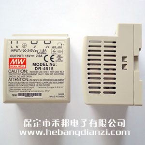 導(dǎo)軌式電源DR-4515 (15V-2.8A)