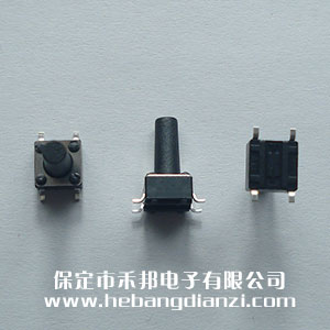 貼式輕觸開關6*6*12mm