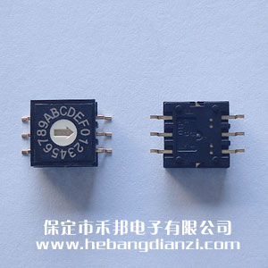 編碼開關(guān)0-F 貼片